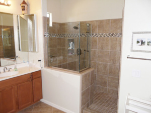 Custom Bathroom Remodel in Peoria, Mesa, Phoenix, North Phoenix, Scottsdale, Sun City Grand,